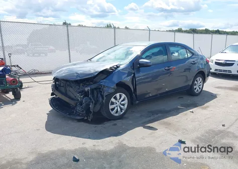 2014 Toyota Corolla Le из США, поврежденный, VIN 2T1BURHE4EC127476